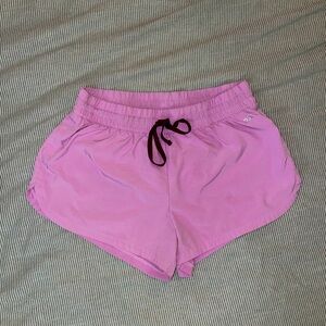 Light purple athletic shorts